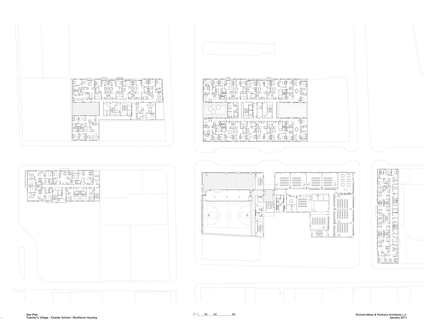 richard meier teachers village housing newark new jersey designboom