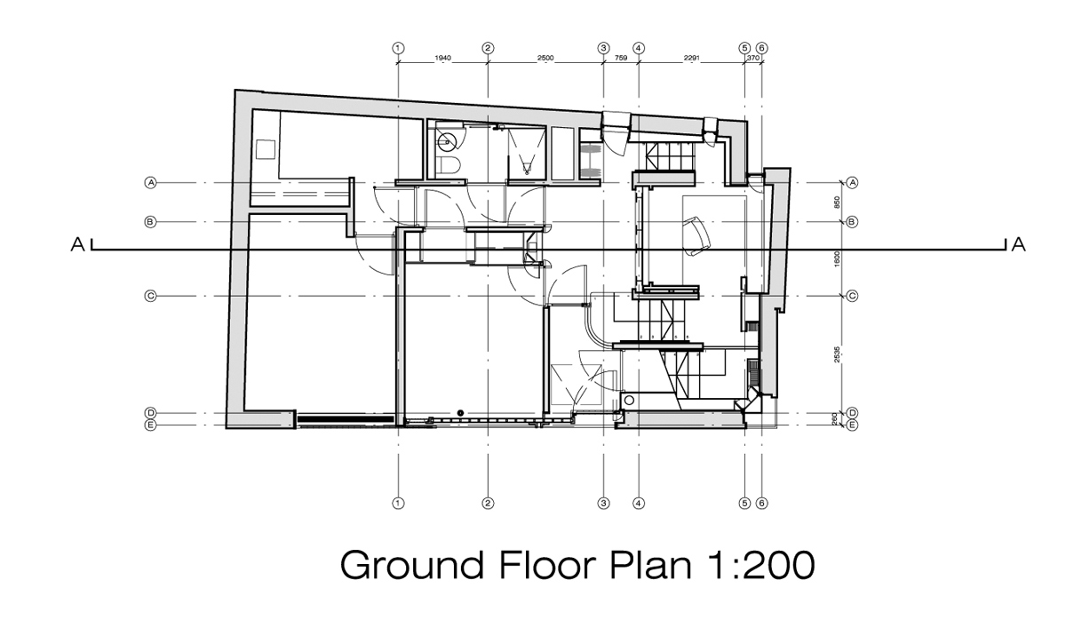 richard murphy house edinburgh RIBA house of the year designboom