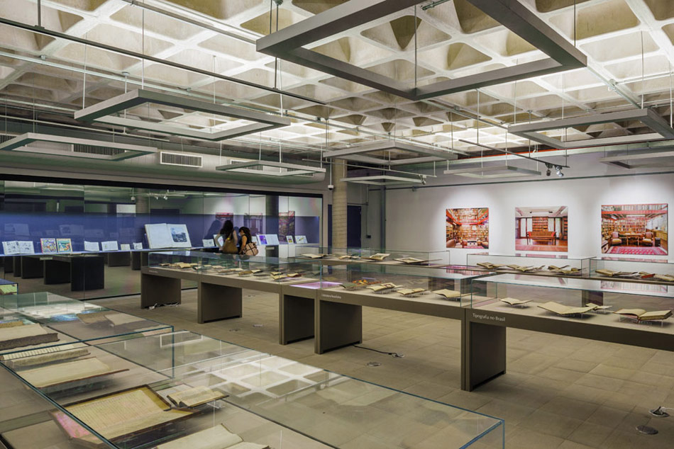 rodrigo mindlin loeb arquitetura: brasiliana library at USP campus