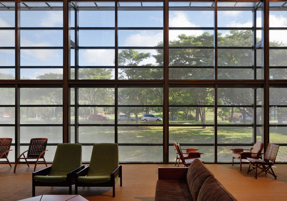 rodrigo mindlin loeb arquitetura: brasiliana library at USP campus