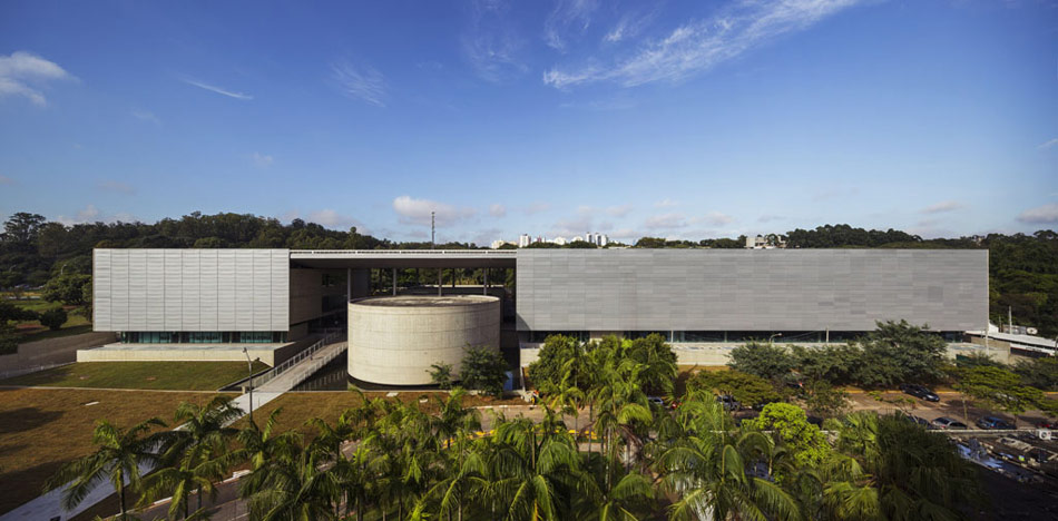 rodrigo mindlin loeb arquitetura: brasiliana library at USP campus