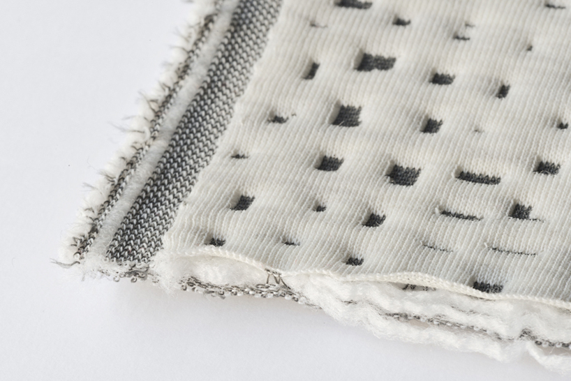 ronan + erwan bouroullec develop 3D knitted and stretch fabric for kvadrat
