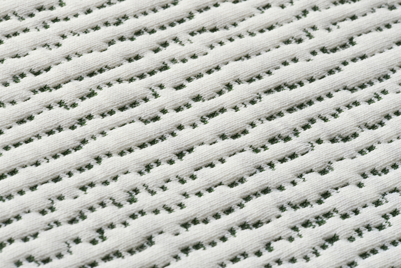 ronan + erwan bouroullec develop 3D knitted and stretch fabric for kvadrat