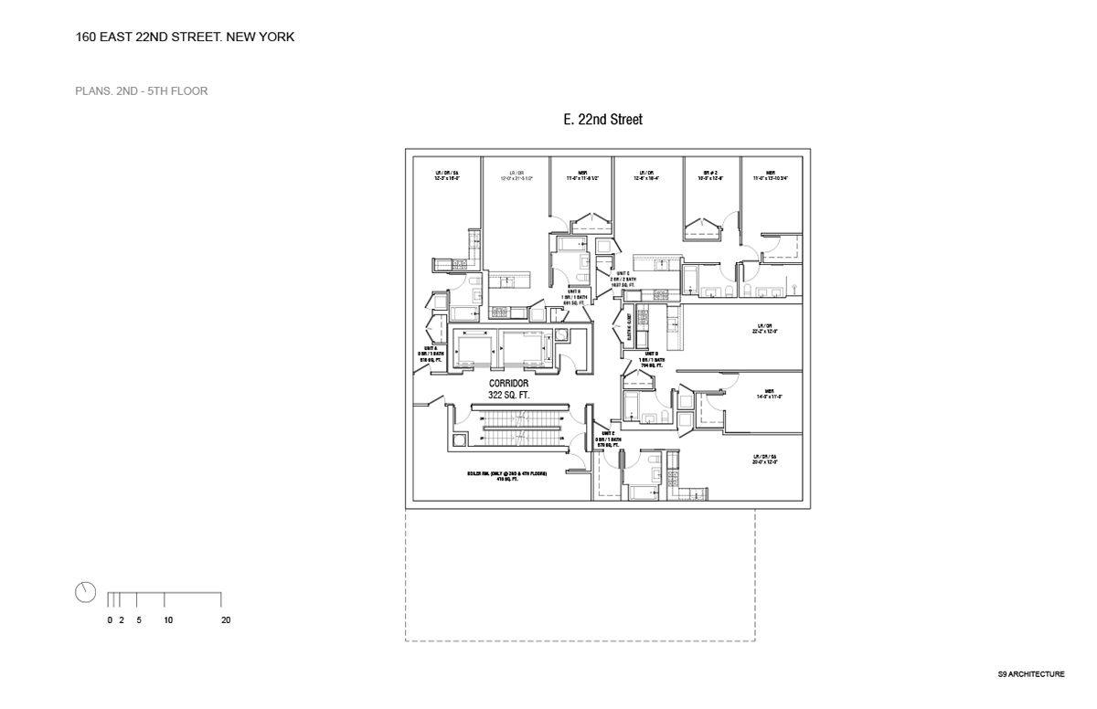 S9 architecture 160 east 22nd street new york designboom