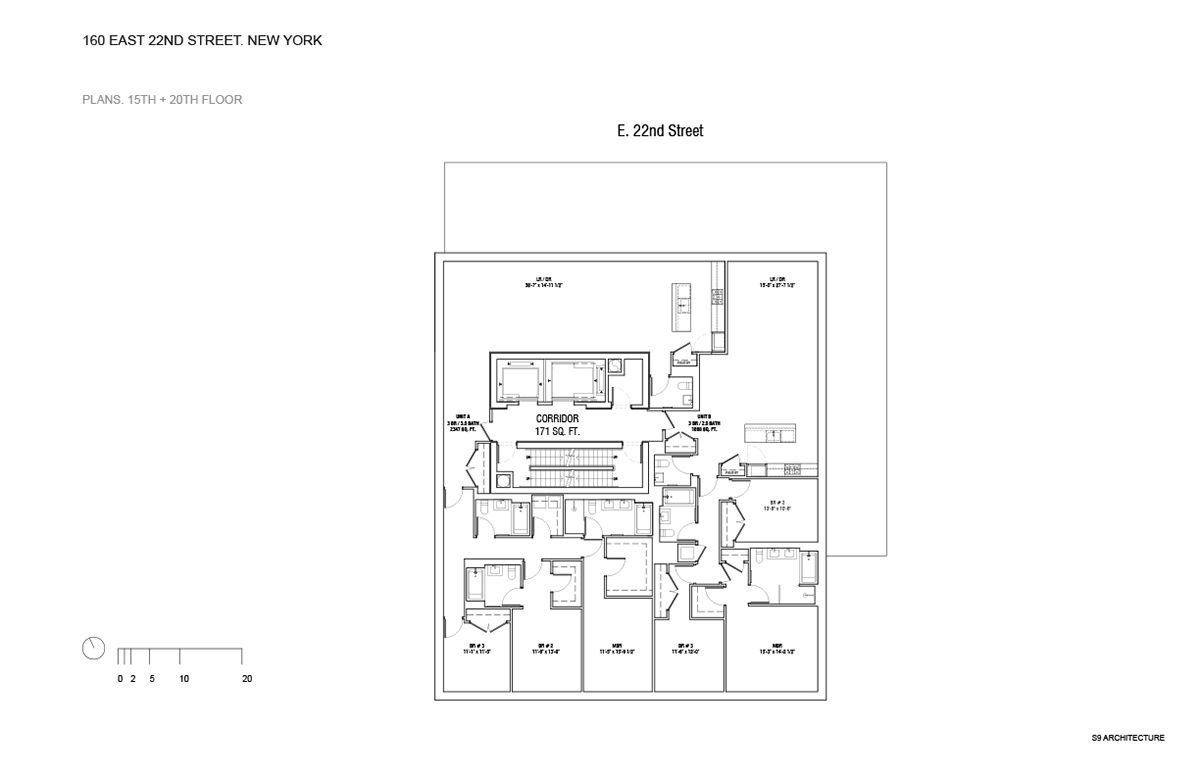 S9 architecture 160 east 22nd street new york designboom