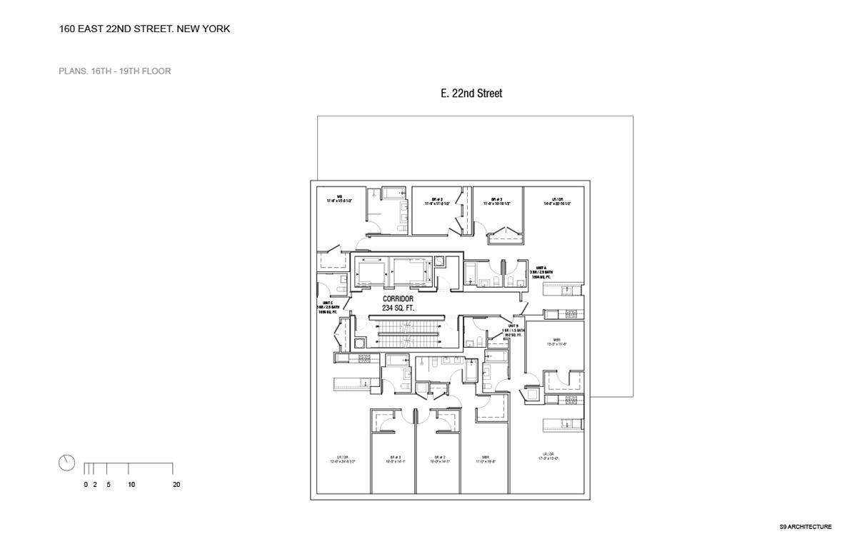 S9 architecture 160 east 22nd street new york designboom