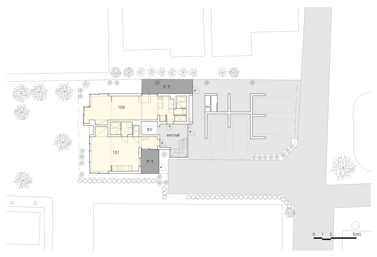 salhaus apartment in nishiazabu japan designboom