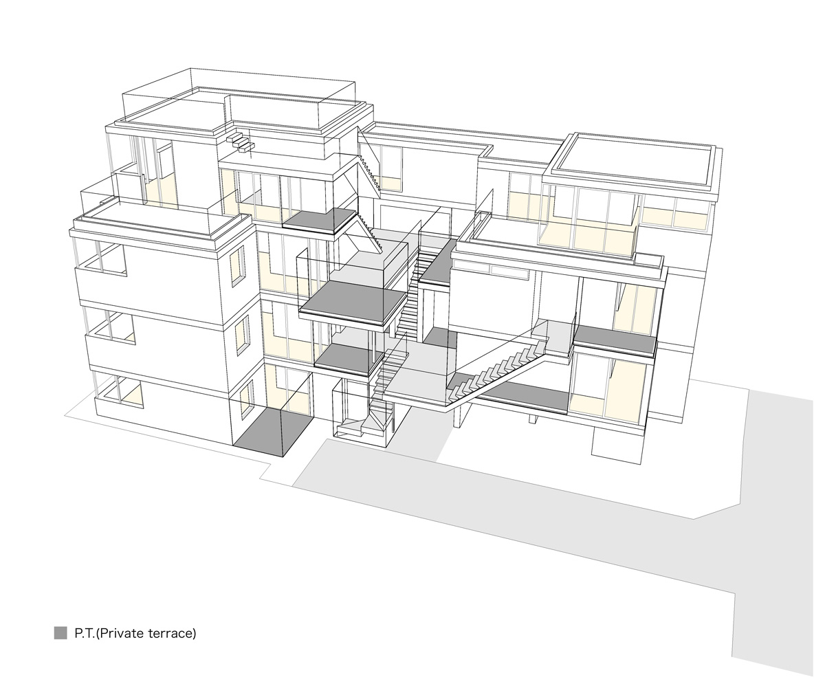 salhaus apartment in nishiazabu japan designboom