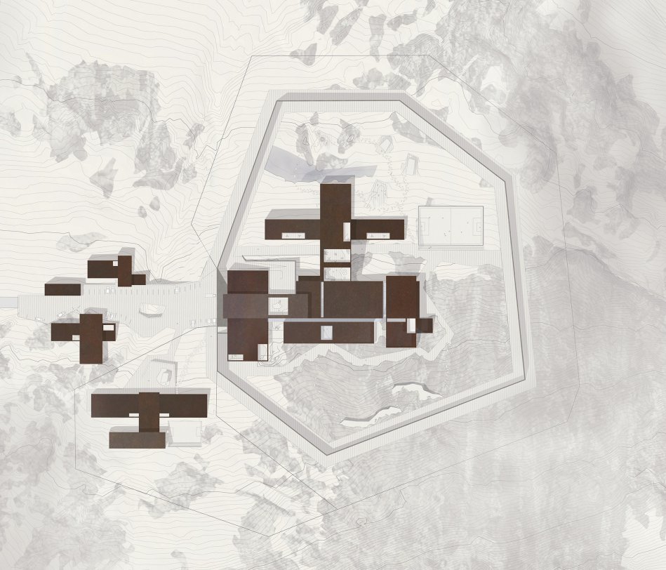 schmidt hammer lassen: correctional facility in greenland - winning proposal