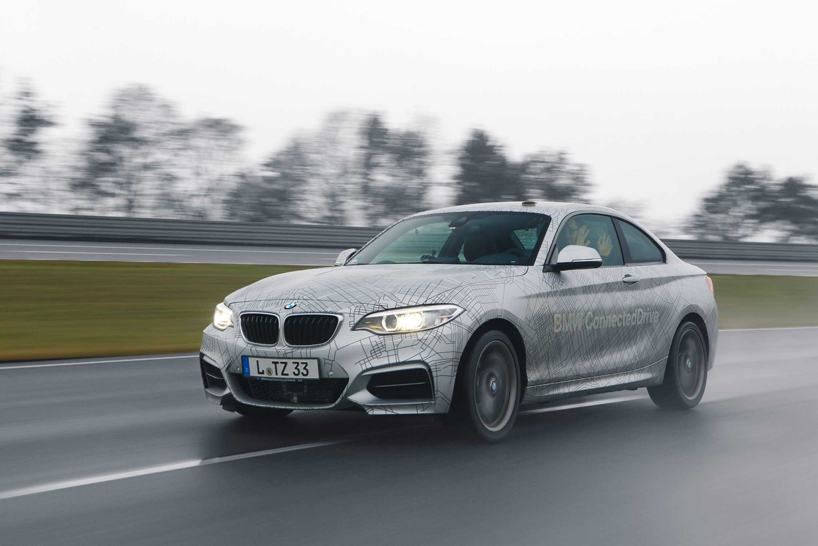 self-driving BMW 2 series and 6 series at CES 2014