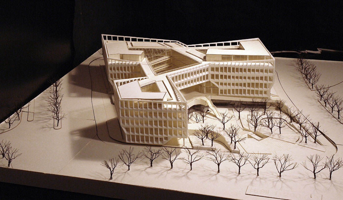 LYCS architecture shanghai hongqiao CBD office headquarters building designboom