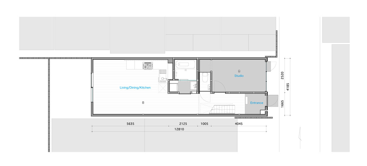 shimpei oda architect\'s office house in shichiku designboom