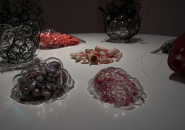 shiota chiharu's 'the soul trembles' exhibition at mori art museum tokyo designboom