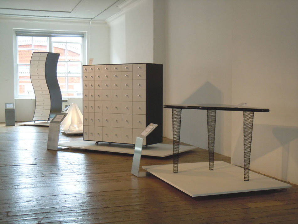 shiro kuramata at aram gallery