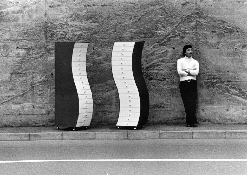 shiro kuramata at aram gallery