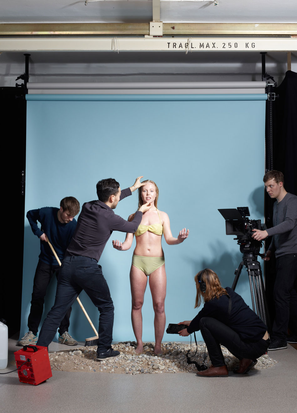 simon fujiwara studio pietà