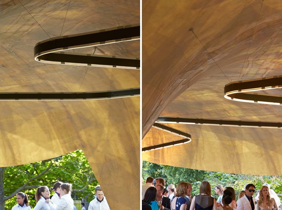 smiljan radic\'s serpentine pavilion photographed by hufton + crow designboom