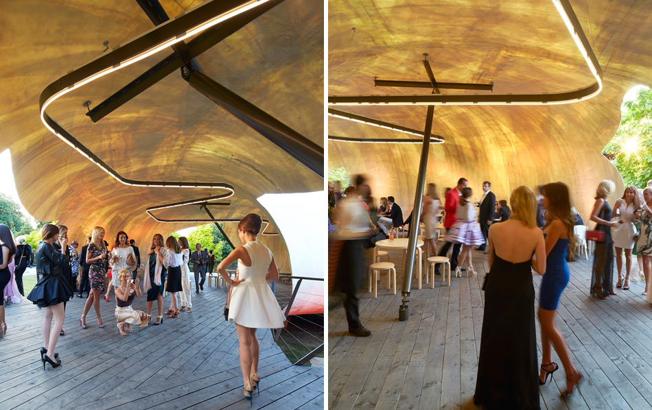 smiljan radic\'s serpentine pavilion photographed by hufton + crow designboom