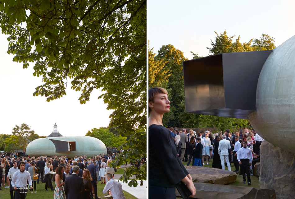 smiljan radic\'s serpentine pavilion photographed by hufton + crow designboom