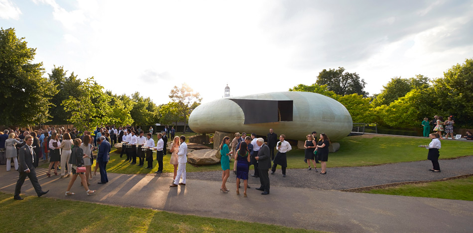 smiljan radic\'s serpentine pavilion photographed by hufton + crow designboom
