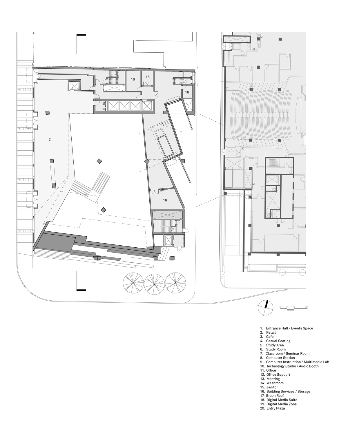 snohetta ryerson university student learning center toronto canada