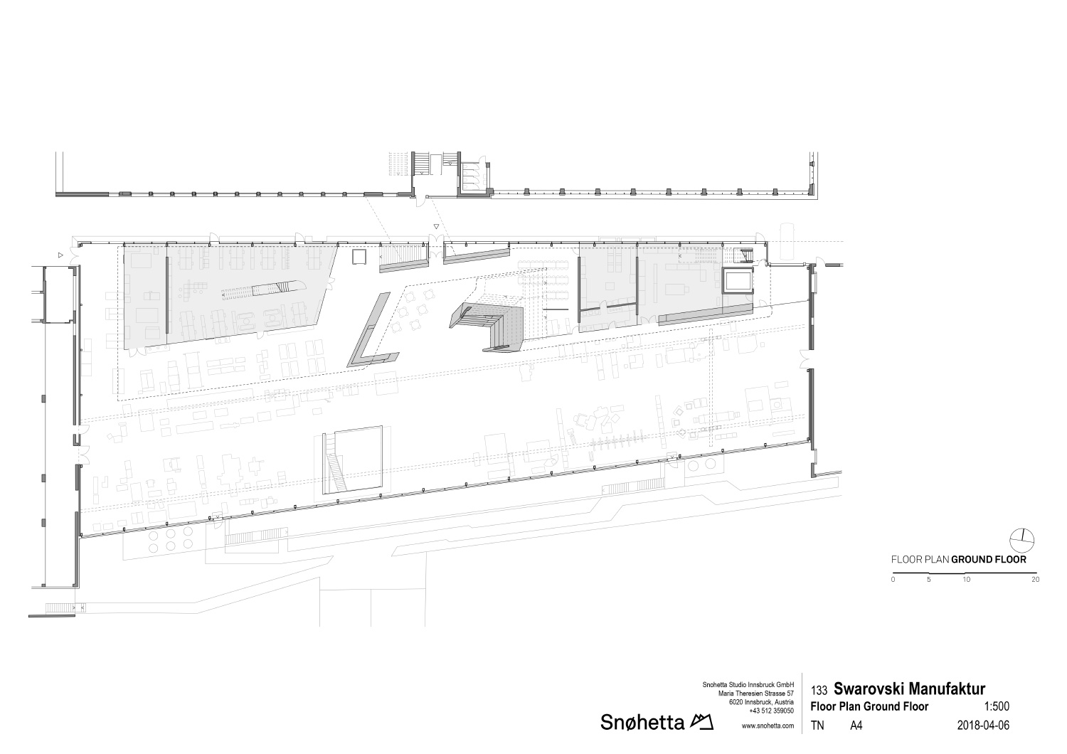 snohetta swarovski manufaktur crystal atelier wattens austria designboom