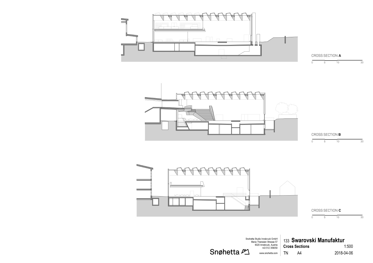 snohetta swarovski manufaktur crystal atelier wattens austria designboom