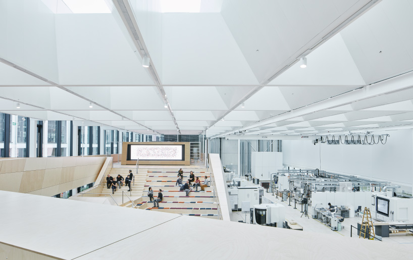 snohetta swarovski manufaktur crystal atelier wattens austria designboom