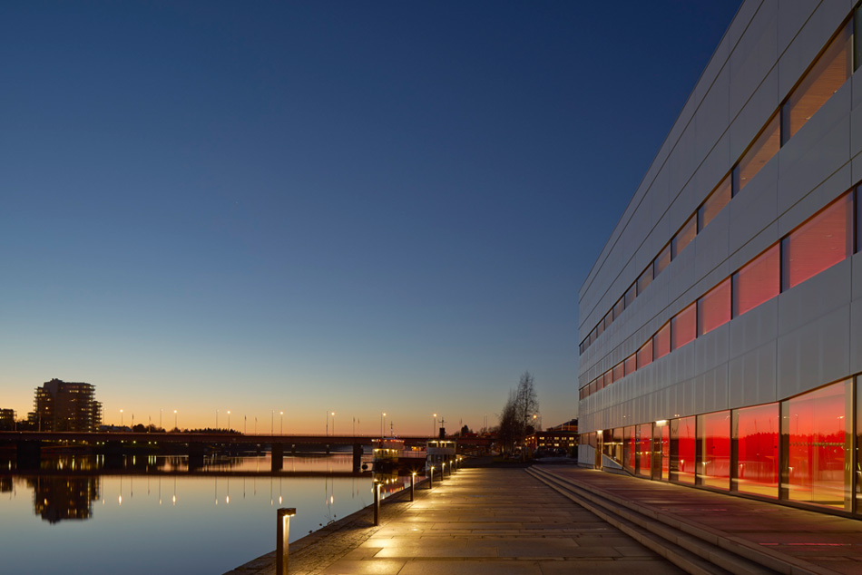 snohetta white arkitekter vaven cultural center sweden designboom