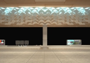 SOM mumbai airport terminal designboom