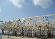 SOM mumbai airport terminal designboom