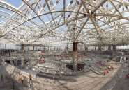 SOM mumbai airport terminal designboom