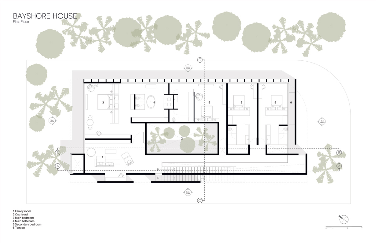 sordo madaleno arquitectos bayshore house miami beach florida designboom