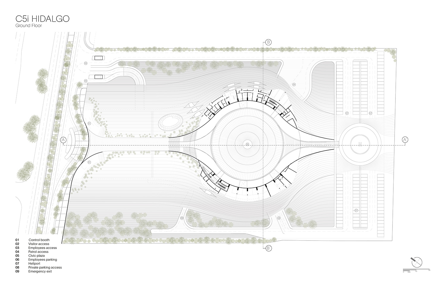sordo madaleno arquitectos C5i hidalgo monitoring center mexico designboom