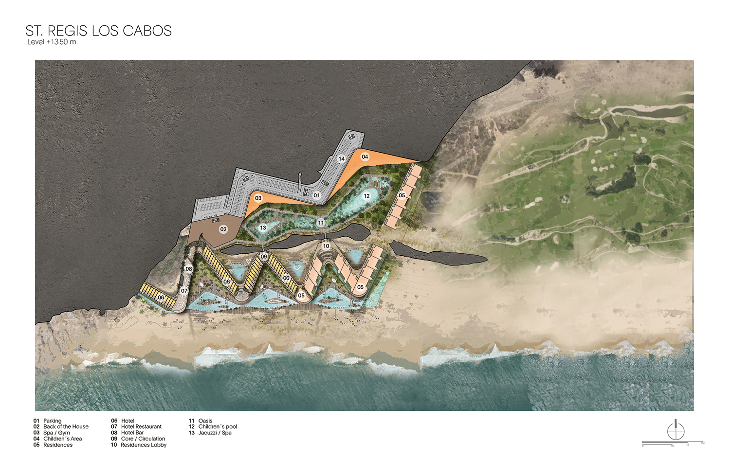 sordo madaleno arquitectos st regis los cabos hotel resort mexico designboom