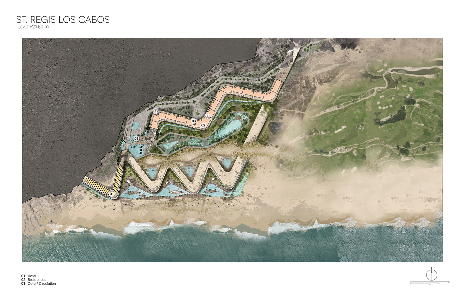 sordo madaleno arquitectos st regis los cabos hotel resort mexico designboom