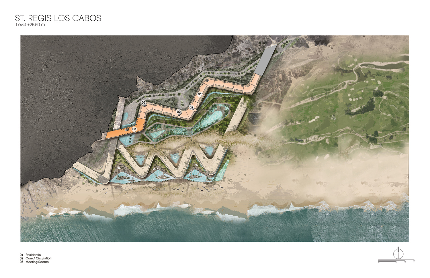 sordo madaleno arquitectos st regis los cabos hotel resort mexico designboom