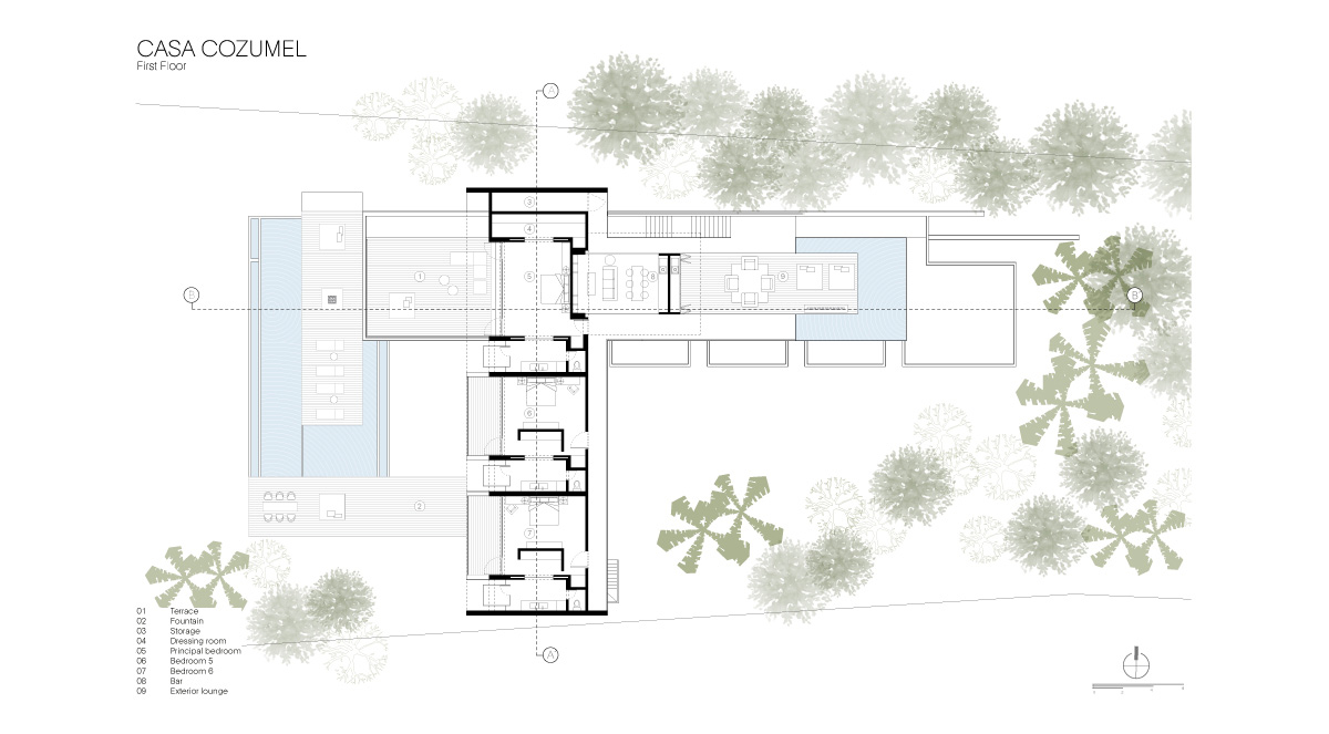 sordo madaleno cozumel house quintana roo mexico designboom