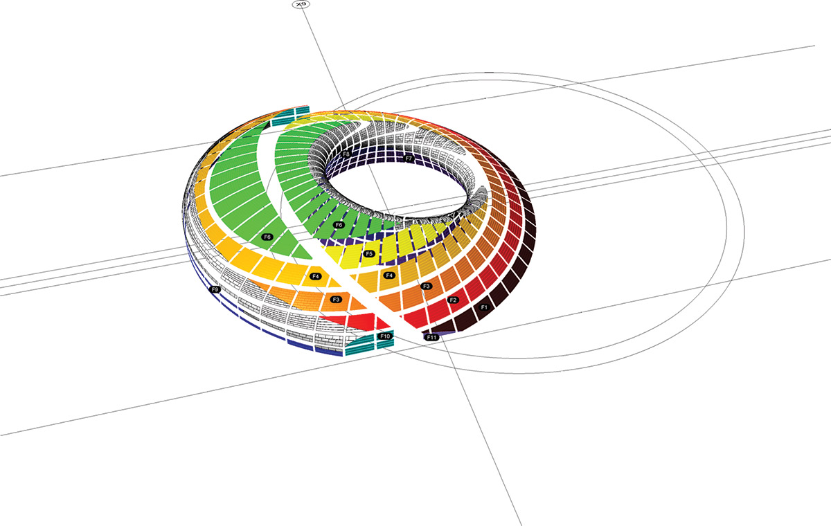 sorkin studio: xi\'an office building under construction