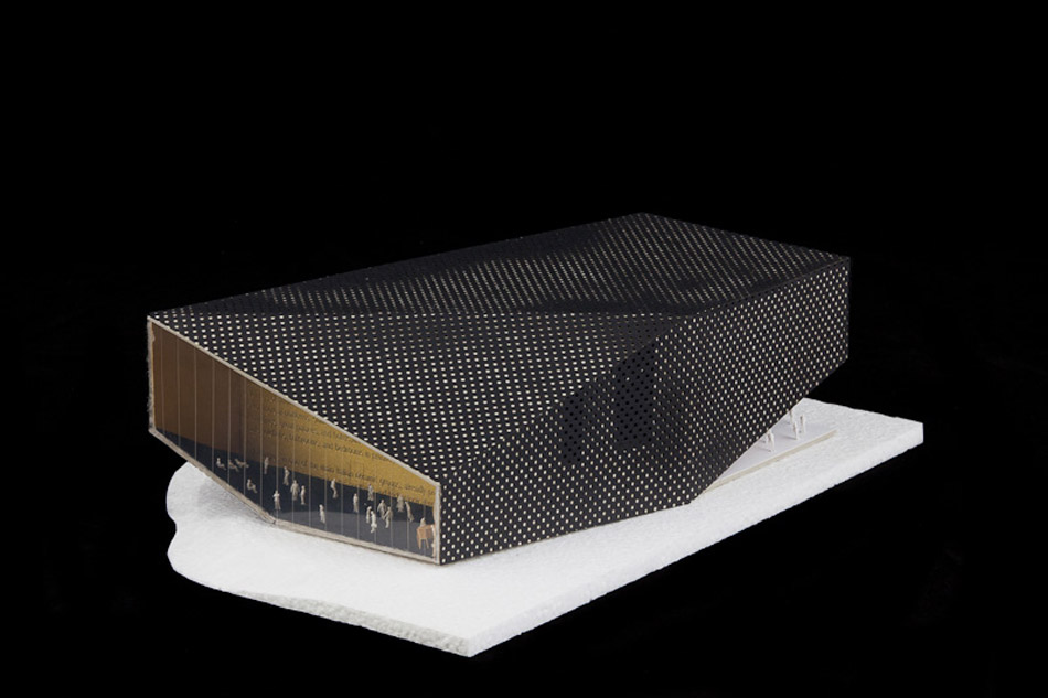 spaceworkers\' paredes municipal auditorium on designboom