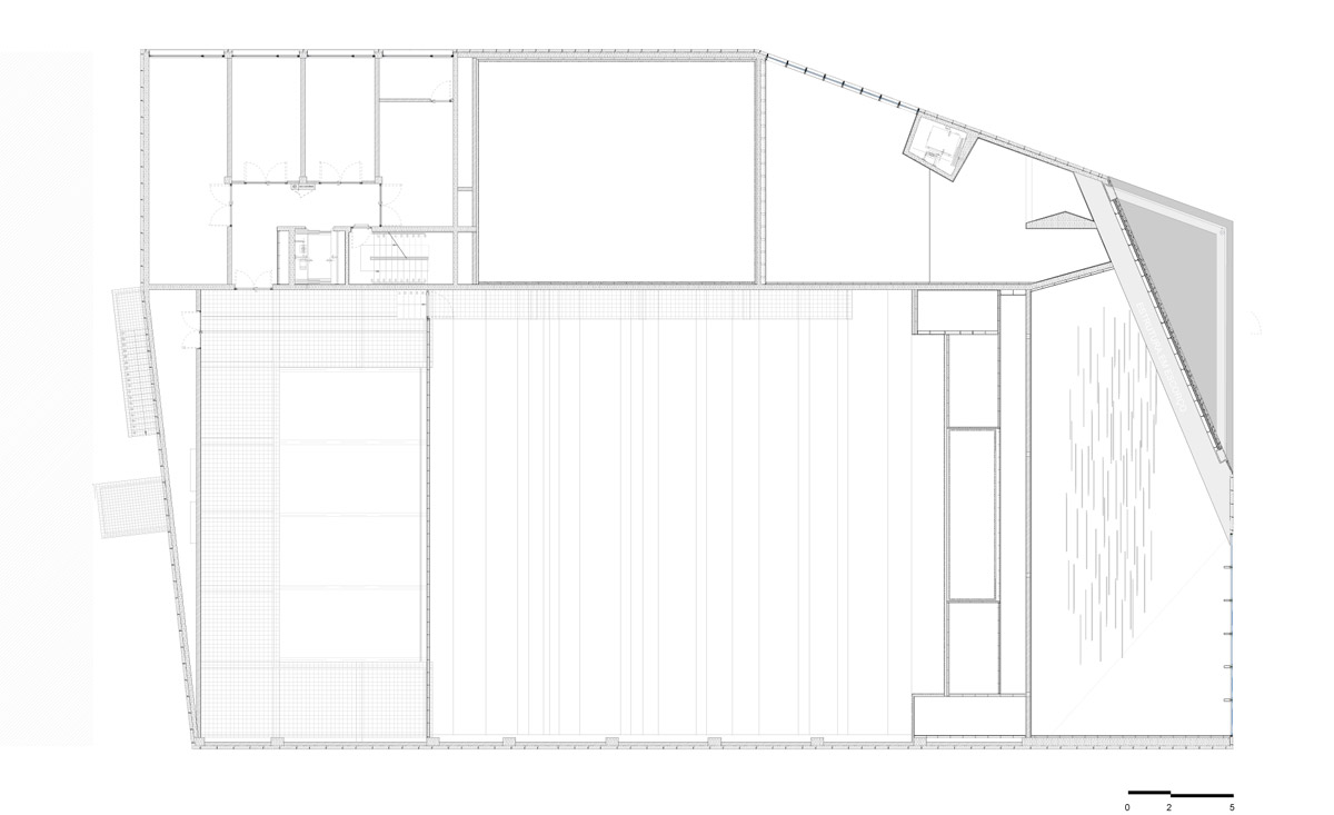 spaceworkers\' paredes municipal auditorium on designboom