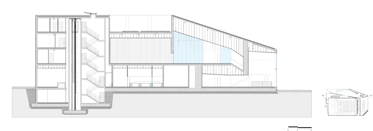 spaceworkers\' paredes municipal auditorium on designboom