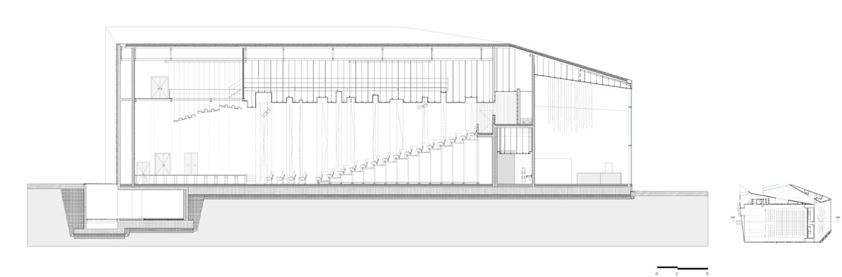 spaceworkers\' paredes municipal auditorium on designboom