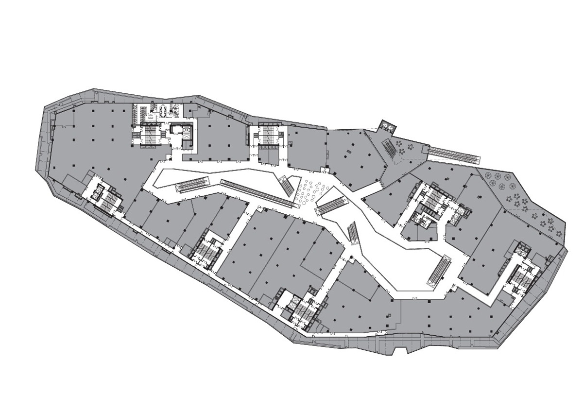 SPARK architects fuzhou wusibei thaihot plaza designboom