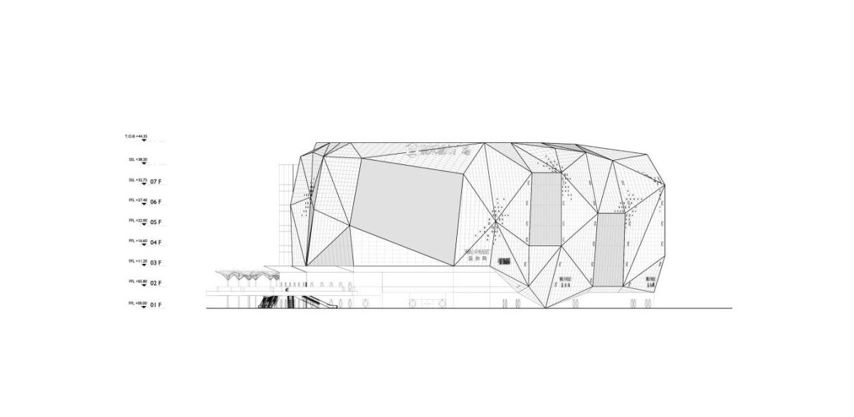 SPARK architects fuzhou wusibei thaihot plaza designboom