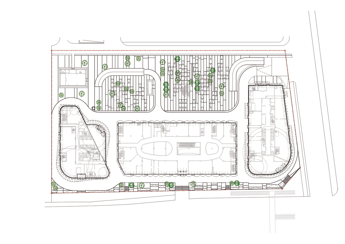 spark architects jing mian xin cheng beijing china designboom