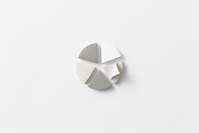 stationery by nendo for by | n features cubic rubber-band