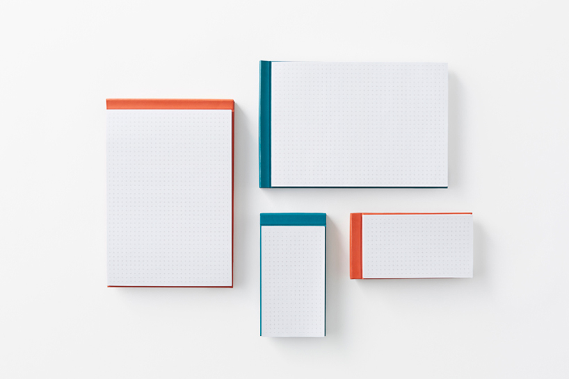 stationery by nendo for by | n features cubic rubber-band