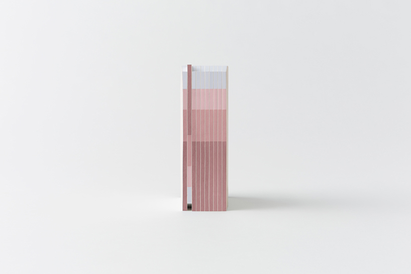 stationery by nendo for by | n features cubic rubber-band