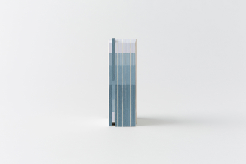 stationery by nendo for by | n features cubic rubber-band